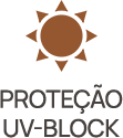 Proteção UV-Block